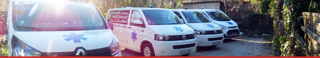 Ambulances des Parfums — Flotte de véhicules sanitaires à Grasse